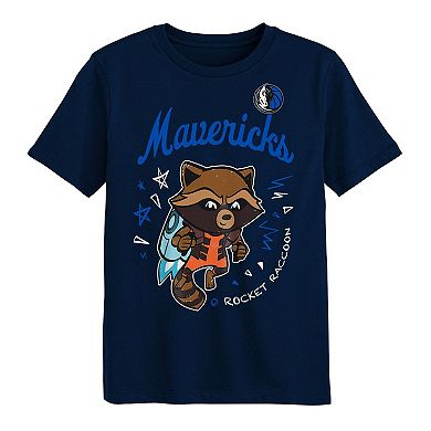 Preschool Dallas Mavericks Two-Piece Guardians Of The Galaxy T-Shirt Set