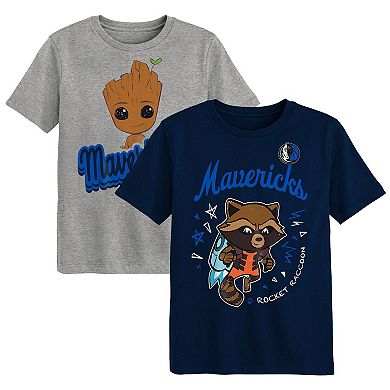 Preschool Dallas Mavericks Two-Piece Guardians Of The Galaxy T-Shirt Set