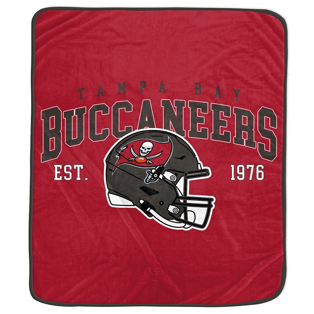 Tampa Bay Buccaneers NFL Team Logo Soft Throw 50x60
