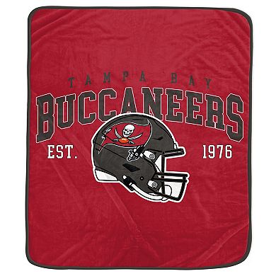 "Pegasus Tampa Bay Buccaneers Vintage Arch Ultra Soft 50"" x 60"" Blanket"