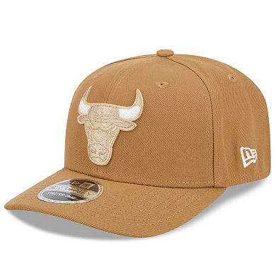 Men's New Era Tan Chicago Bulls 2024/25 City Edition 9SEVENTY Stretch-Snap Hat