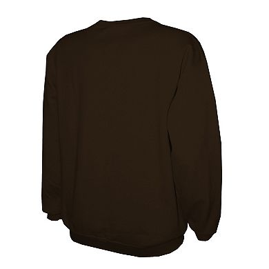 Men's Stitches Brown San Diego Padres Pullover Sweatshirt