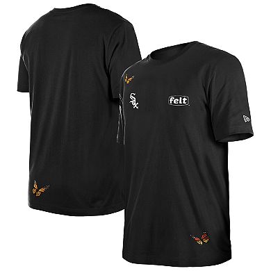 Men's New Era x Felt Black Chicago White Sox T-Shirt