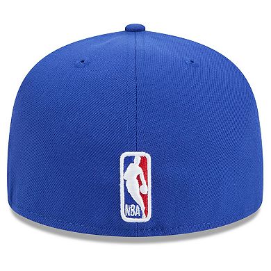 Men's New Era Royal Philadelphia 76ers 2024/25 City Edition Alternate 59FIFTY Fitted Hat