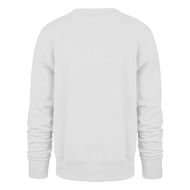 Men's '47 Cream New York Knicks Big & Tall Spotlight Headline Pullover Sweatshirt