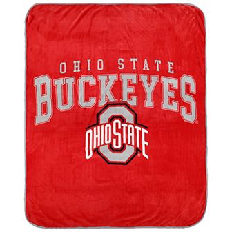 Pegasus Ohio State Buckeyes Vintage Arch Ultra Soft 50" x 60" Blanket