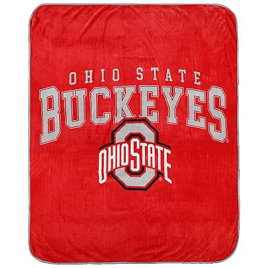 "Pegasus Ohio State Buckeyes Vintage Arch Ultra Soft 50"" x 60"" Blanket"