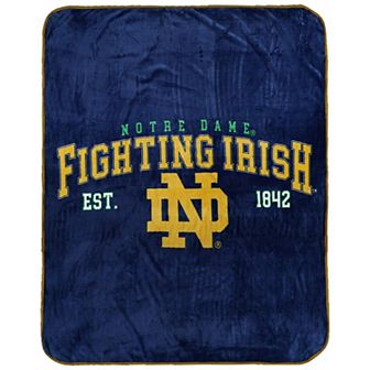 Pegasus Notre Dame Fighting Irish Vintage Arch Ultra Soft 50" x 60" Blanket