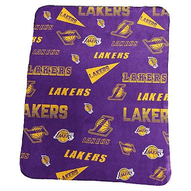 "Los Angeles Lakers 50"" x 60"" Classic Fleece Blanket"