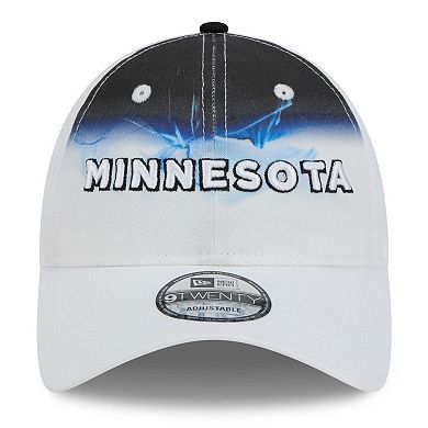 Men's New Era White Minnesota Timberwolves 2024/25 City Edition 9TWENTY Adjustable Hat