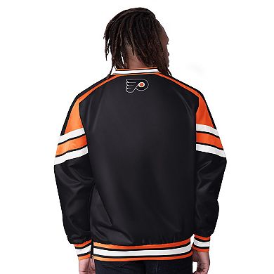 Men's Starter Orange Philadelphia Flyers Reliver I V-Neck Pullover Jacket