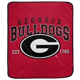 Pegasus Georgia Bulldogs Vintage Arch Ultra Soft 50" x 60" Blanket