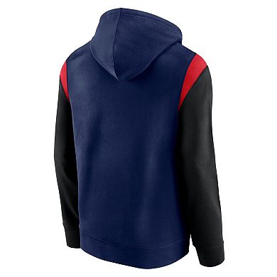 Men's Fanatics Navy LA Clippers Scorer Pullover Hoodie