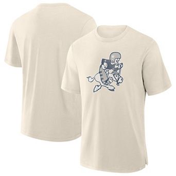 Men's Fanatics Cream Dallas Cowboys Slub T-Shirt
