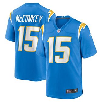 Men's Nike Ladd McConkey Powder Blue Los Angeles Chargers Player Game Jersey