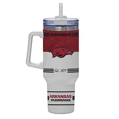 Arkansas Razorbacks 40oz. Rocky Vintage Tumbler