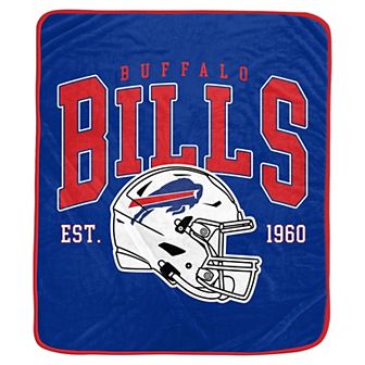 Pegasus Buffalo Bills Vintage Arch Ultra Soft 50" x 60" Blanket