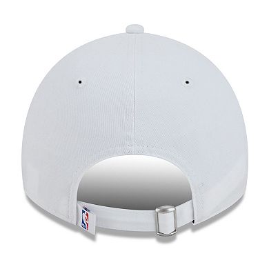 Men's New Era White Philadelphia 76ers 2024/25 City Edition 9TWENTY Adjustable Hat
