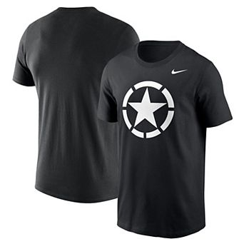 Men's Nike Black Army Black Knights 2024 Rivalry Collection Star T-Shirt