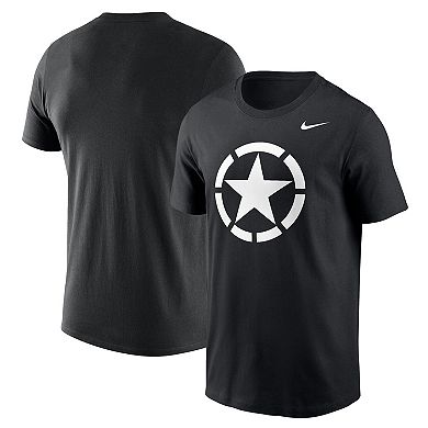 Men's Nike Black Army Black Knights 2024 Rivalry Collection Star T-Shirt