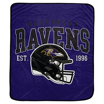 Pegasus Baltimore Ravens Vintage Arch Ultra Soft 50" x 60" Blanket
