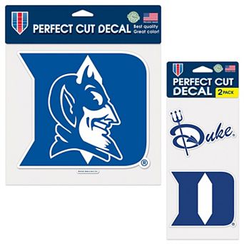 WinCraft Duke Blue Devils Three-Pack Perfect Cut Decals