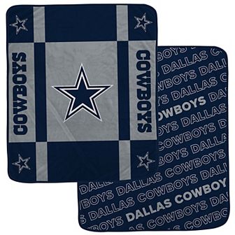 Pegasus Dallas Cowboys 60” x 70” Reverse Block Double-Sided Ultra Cozy Blanket