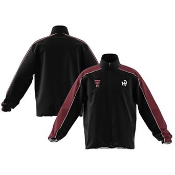 Men's Mahomes Black Texas Tech Red Raiders Full-Zip Track Jacket