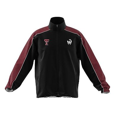 Men's Mahomes Black Texas Tech Red Raiders Full-Zip Track Jacket