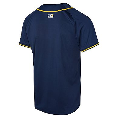 Youth Nike Navy Milwaukee Brewers Alternate Limited Jersey