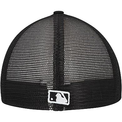 Men's New Era Black/White Miami Marlins 2023 On-Field Batting Practice Low Profile 59FIFTY Fitted Hat