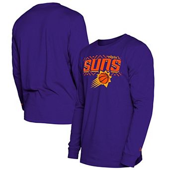 Men's New Era Purple Phoenix Suns 2024/25 City Edition Long Sleeve T-Shirt