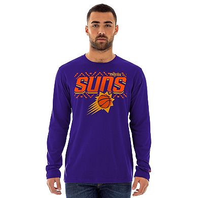 Men's New Era Purple Phoenix Suns 2024/25 City Edition Long Sleeve T-Shirt