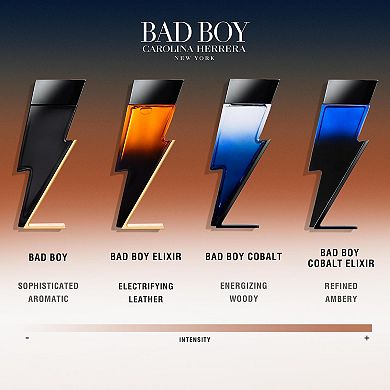 Bad Boy Elixir Travel Spray with Woody Leather