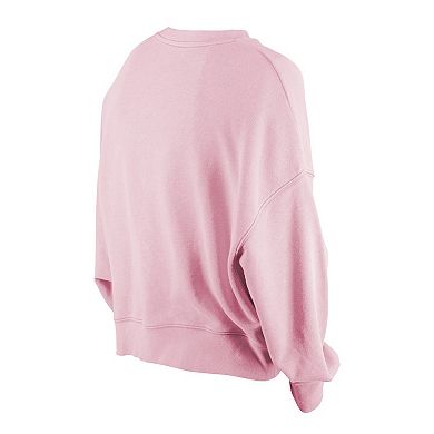 Women's New Era Pink Miami Dolphins Cozy Pullover Sweatshirt