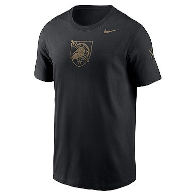 Men's Nike Black Army Black Knights 2024 Rivalry Collection Logo Legend T-Shirt