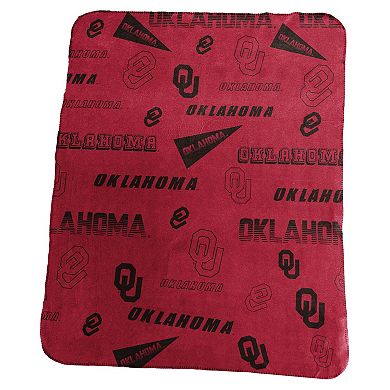 "Oklahoma Sooners 50"" x 60"" Classic Fleece Blanket"