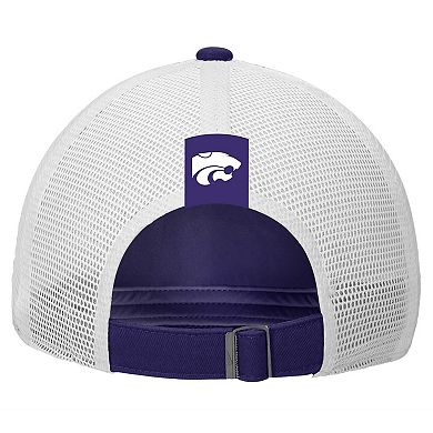 Men's Nike Purple/White Kansas State Wildcats Vintage Club Trucker Adjustable Hat