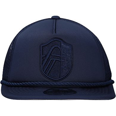 Men's New Era Navy St. Louis City SC Tone Golfer Snapback Hat