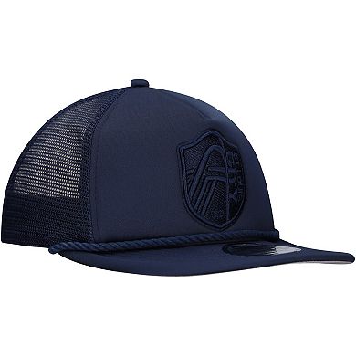Men's New Era Navy St. Louis City SC Tone Golfer Snapback Hat