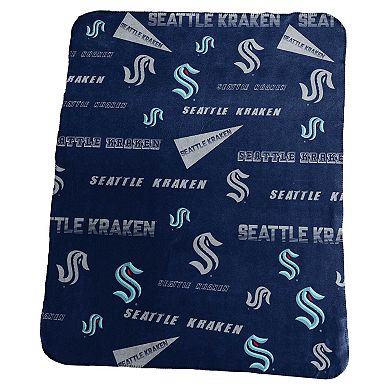 "Seattle Kraken 50"" x 60"" Classic Fleece Blanket"