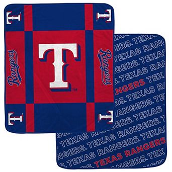 Pegasus Texas Rangers 60�۝ x 70�۝ Reverse Block Double-Sided Ultra Cozy Blanket