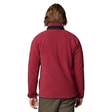 Men's Columbia Garnet Florida State Seminoles Flanker IV Fleece Raglan Full-Zip Jacket