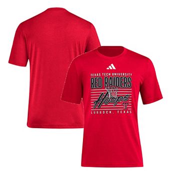 Men's adidas Red Texas Tech Red Raiders Locker Swish Tri-Blend T-Shirt