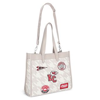 WEAR by Erin Andrews Kansas City Chiefs Patch Printed Tote Bag