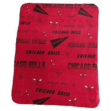 "Chicago Bulls 50"" x 60"" Classic Fleece Blanket"