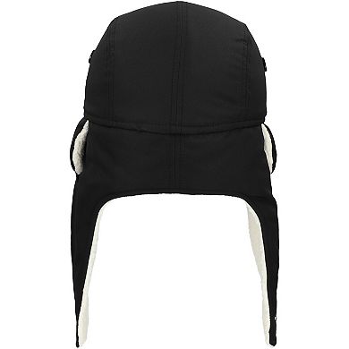 Men's New Era Black Portland Timbers Trapper Knit Hat