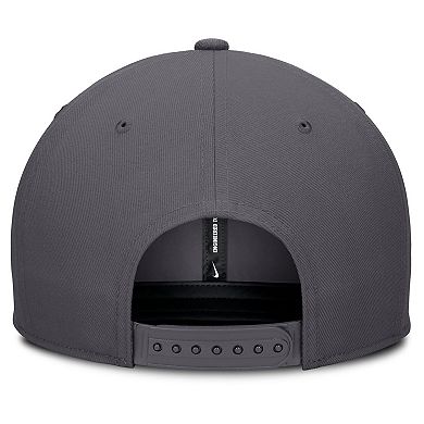Men's Nike Gray San Francisco Giants Pro Performance Snapback Hat
