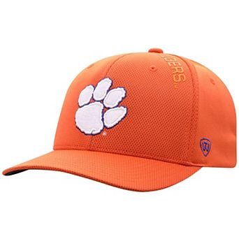Men's Top of the World Orange Clemson Tigers Reflex 2.0 Flex Fit Hat