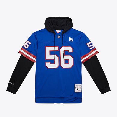 Men's Mitchell & Ness Lawrence Taylor Royal New York Giants Player Name